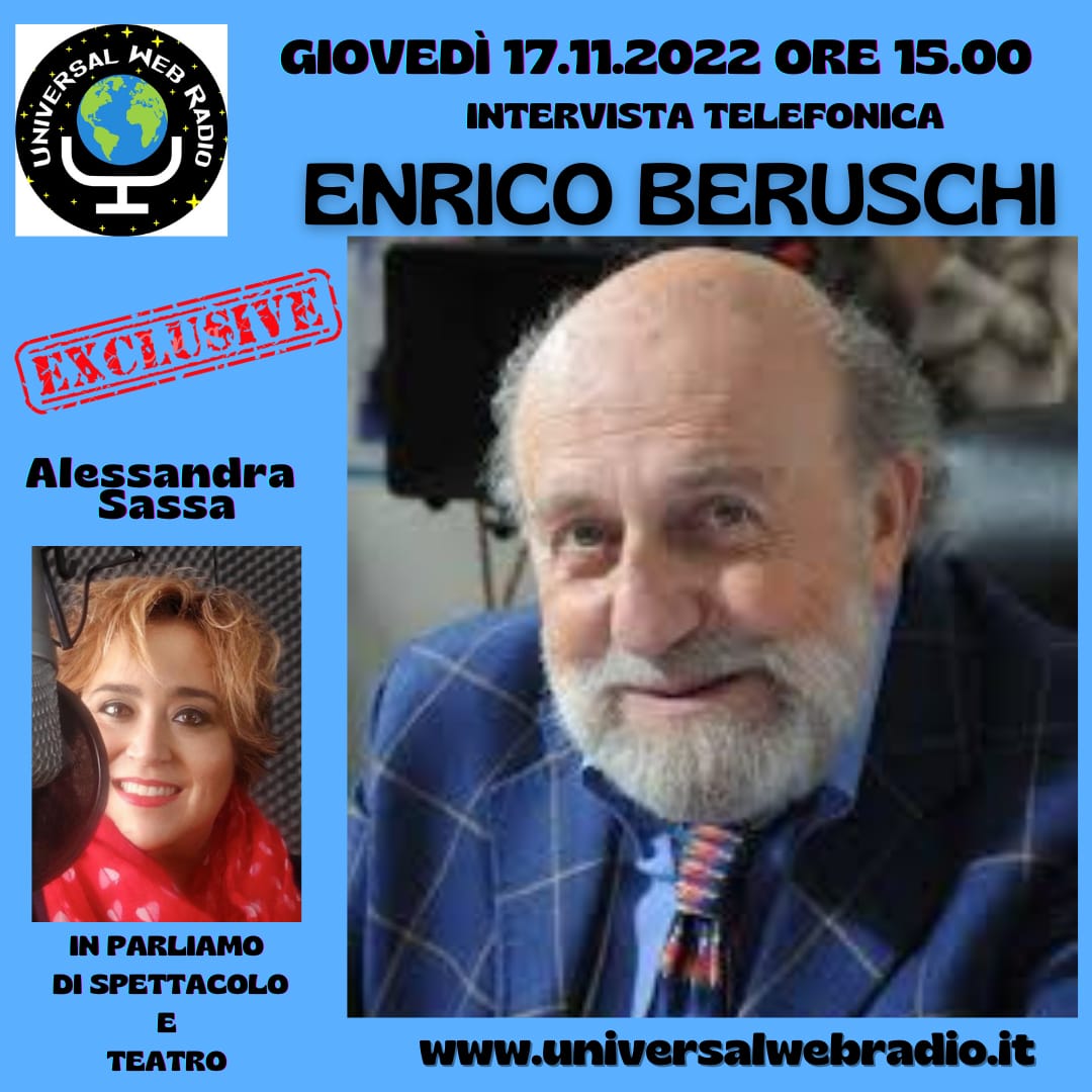 Intervista telefonica Enrico Beruschi - Universal Web Radio